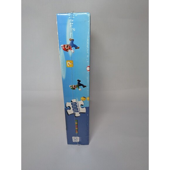 Super Mario 1000 Piece Puzzle Mayhem Nintendo Product Luigi Mario Bowser - Picture 2 of 6